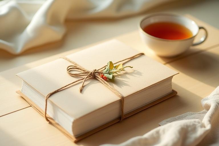 아름답게 포장된 제주 감성 북클럽 책 패키지